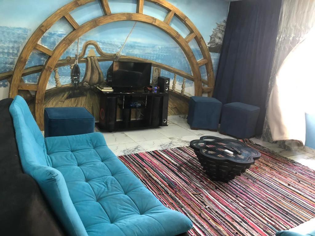 شقة فخمة فيوالبحر Luxury Panorama Sea View Alexandria Kültér fotó